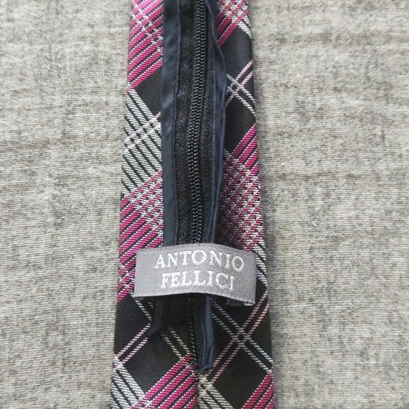 Antonio Fellici Boys Patterned Tie - Picture 4 of 4